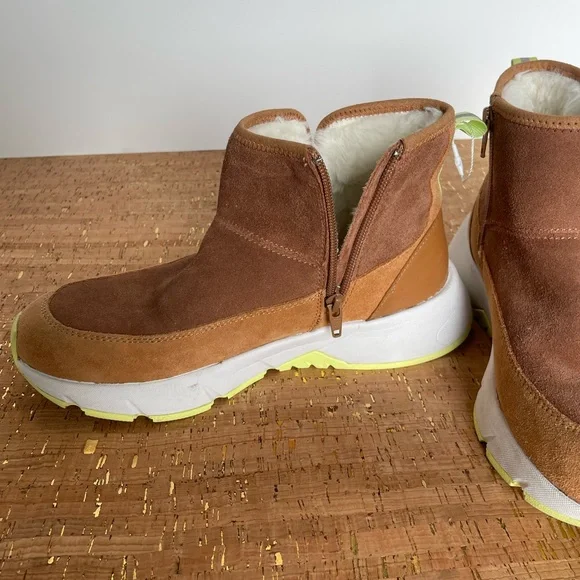 Nurture Response Sneaker Boots Brown Suede 8 - Picture 6 of 8